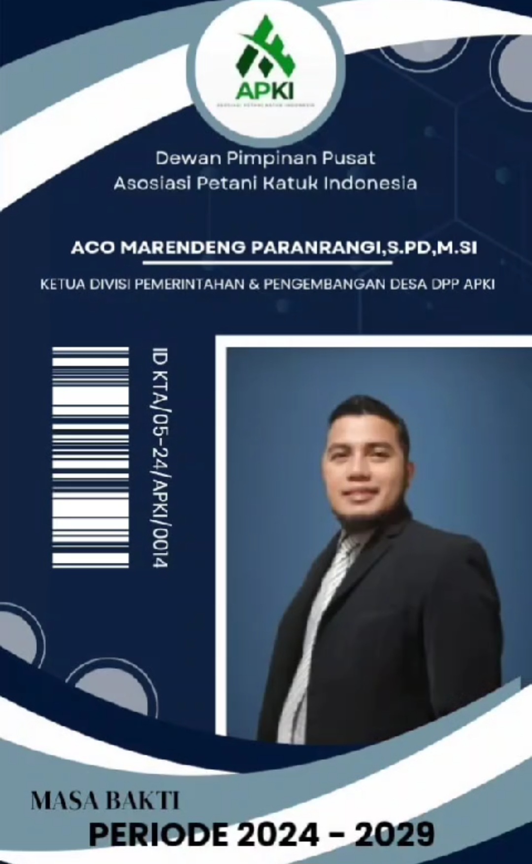 Aco Marendeng Paranrangi,S.Pd,M.Si