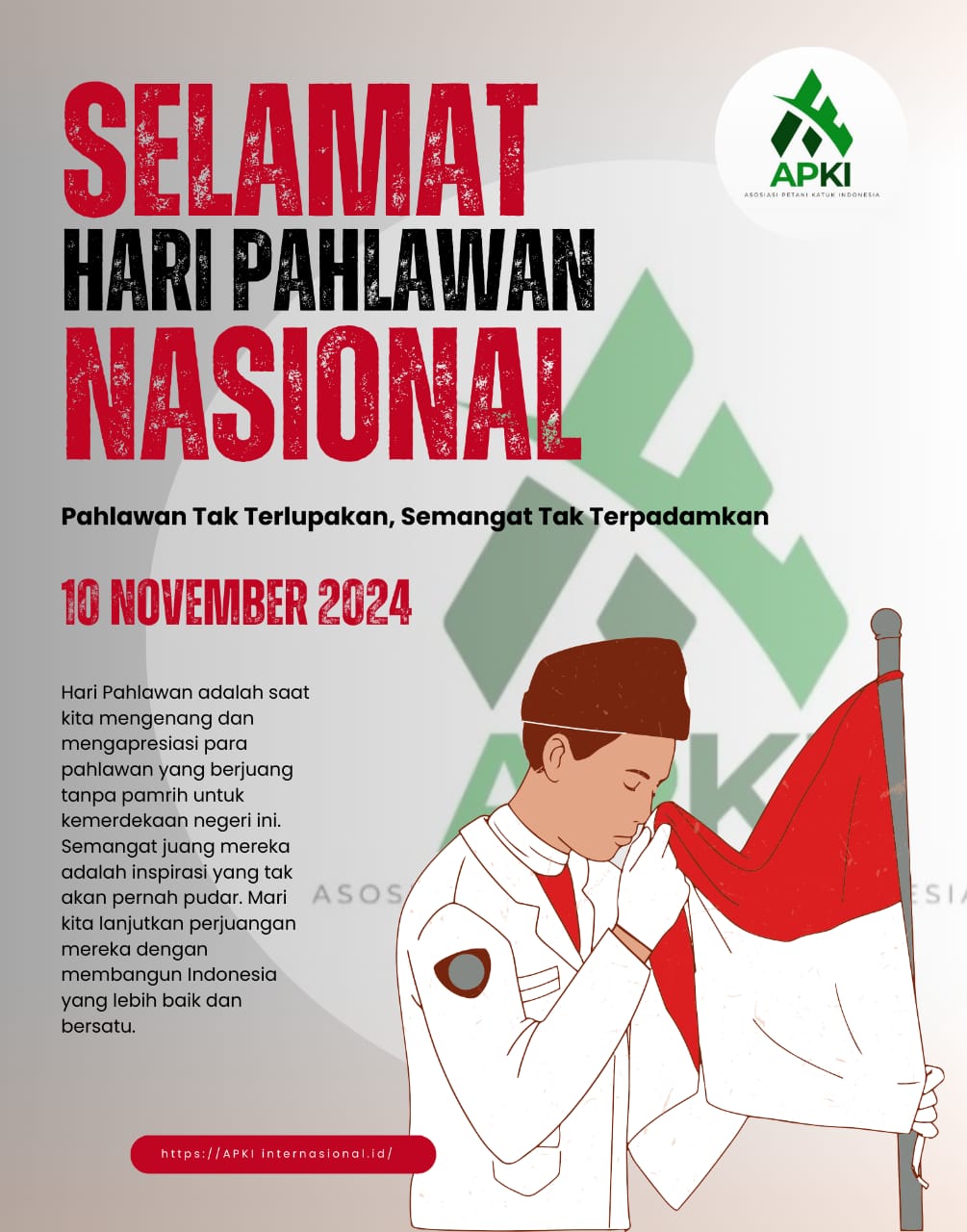 Selamat Hari Pahlawan Nasional 10 November 2024